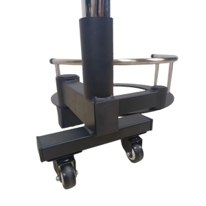 Silla de Barbería Giratoria de 180° con Base Plegable Ajustable, Accesorio para Salón de Belleza, Sin Taburete - Product Image 5