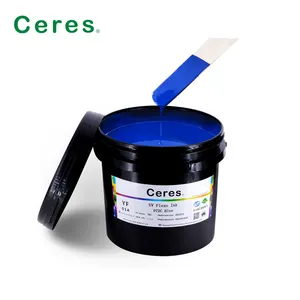 Ceres uv seco impressão flexo tinta 072 cor azul pantotn