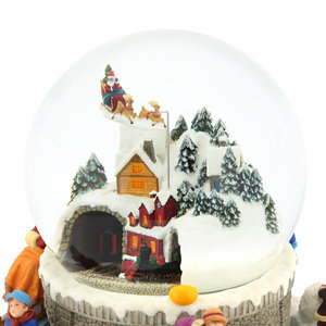 <b>Snow</b> <b>Globes</b> <b>Music</b> Box Decoration <b>Snow</b> <b>Globes</b> <b>Christmas</b> Gift Water Ball with <b>Music</b> Lighting - Product Image 5