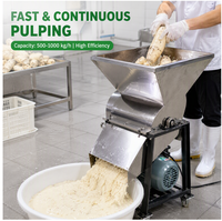 Machine à râper le manioc électrique commerciale, pulpeur de patate douce, broyeur de gingembre frais et de pommes de terre, extracteur de pâte de tubercules