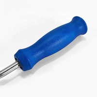 Herramienta Manual para Atar Varillas de Refuerzo con Gancho de Acero Giratorio y Mango de PP de 21 cm - Herramienta para Torcer Alambre DIY, Personalizable OEM