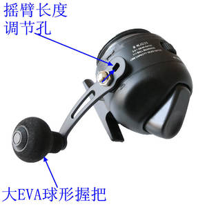 Moulinet de pêche en métal de haute qualité avec enfileur JG25 fermé rond pêche fléchette route sous roue jeu de Sports de plein air - Product Image 3