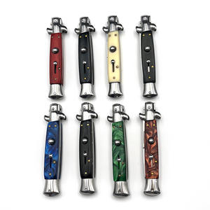 ديي التخييم في الهواء الطلق تسلق الجبال سيارة حقل الدفاع حادة أجيال حلاقة مقبض الخشب 3cr1 3 البقع - Product Image 3