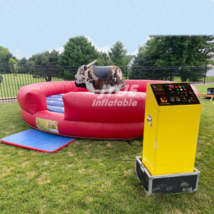 Jeux de parc d'attractions amusants <span class=keywords><strong>Taureau</strong></span> mécanique gonflable pour enfants et adultes à <span class=keywords><strong>louer</strong></span> - Product Image 6