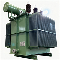 Transformateur immergé dans l'huile à noyau de cuivre certifié CE IEC 60076, trois phases 10KV 400V, modèle SZ9, pour réparation de réseau électrique, usage civil, prix avantageux