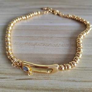 Ensemble <span class=keywords><strong>de</strong></span> bracelet et collier <span class=keywords><strong>de</strong></span> haute qualité <span class=keywords><strong>Uno</strong></span> <span class=keywords><strong>50</strong></span> avec fermoir en cristal, fait main en Espagne, bijoux <span class=keywords><strong>de</strong></span> mode pour femmes - Product Image 3