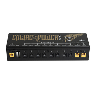Fuente de Alimentación para Pedal de Efectos de Guitarra Caline CP-04, 10 Salidas Aisladas de 9V/12V/18V, Protección Contra Cortocircuitos/Sobrecorriente con Adaptador - Product Image 5