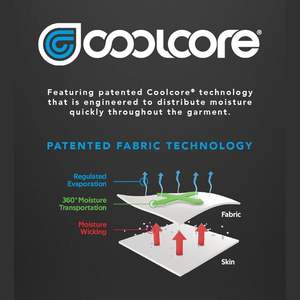 Camiseta Deportiva de Compresión sin Mangas Coolcore Personalizada, Rojo Verdadero, 2XL, Ropa de Protección Solar - Product Image 3