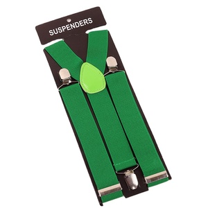 3.5 ซม.Unisex Elastic Y-Shape Braces บุรุษสตรีปรับคลิป-ON Suspenders - Product Image 2