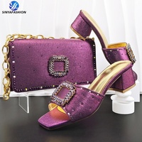 Sinya Nouvelle Collection – Chaussures Décontractées pour Femme en Cuir Véritable de Haute Qualité (5,5 cm) avec Sac Assorti – Magnifique Ensemble pour Fêtes et Mariages