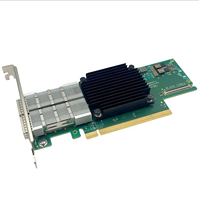 Carte d'interface réseau PCIe 200GbE double QSFP56 MCX653106A-HDAT avec prise en charge RoCE pour les centres de données, les serveurs HPC (Windows/Linux/VMware)