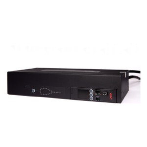 AP4424 UPS Netshelter Rack อุปกรณ์สลับแหล่งจ่ายไฟอัตโนมัติ (ATS) 1U 16A, เฟสเดียว, สวิตช์ STS สลับแหล่งจ่ายไฟอัตโนมัติ - Product Image 1