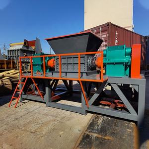 IndustrialDouble Shaft <b>Shredder</b> Machine Plastic <b>Shredder</b> Cardboard <b>Shredder</b> Plastic Shredding Machine - Product Image 4