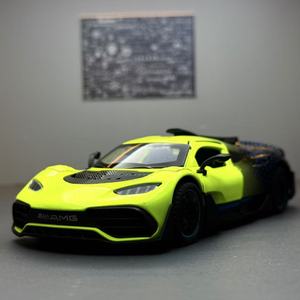 1/32 in lega modello Benz AMG ONE giocattoli per auto sportive con effetti <span class=keywords><strong>di</strong></span> luce sonora per la decorazione della casa collezione <span class=keywords><strong>di</strong></span> giocattoli per bambini - Product Image 2