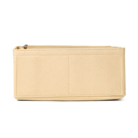 Organizer Tas Mini Ramah Lingkungan dari Bahan Felt yang Dapat Disesuaikan, Sisipan Organizer Tas Felt, Kantong Penyimpanan Dalam