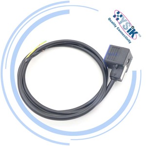 Konektor Katup Solenoid LED 4 Lubang Ground DIN43650 untuk Catu Daya dan Transmisi Data yang Andal - Product Image 2