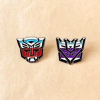 Nuevo Broche de Aleación de Zinc con Diseño de Optimus Prime, Decoración Secundaria