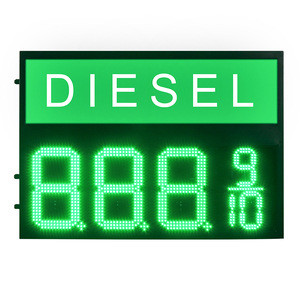 12inch 8.889/10 DIESEL lightbox Xăng nhiên liệu Giá hiển thị <span class=keywords><strong>LED</strong></span> gas giá số dấu hiệu trạm xăng <span class=keywords><strong>LED</strong></span> dấu hiệu ánh sáng - Product Image 2