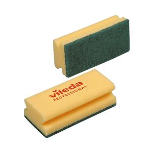 Spugna Professionale Vileda Verde 101.404, Tampone per Pulizia di Cucina e Bagno - Product Image 1