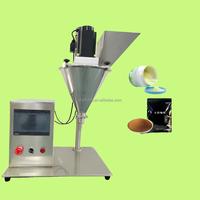 Haute précision protéine collagène Matcha lait sec Maca cacao poudre remplissage bureau Table-Top épices 15L tarière vis Machine de remplissage