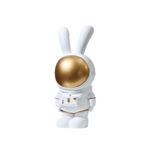 Astronaut Desktop Night Light Figurine Resin Craft Ornament Tap Control USB Led Light Home Decor Gift - Product Image 5