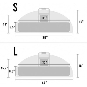 Étui de transport rembourré léger pour arc à poulies en bambou avec poche pour flèches - Échantillon gratuit - Product Image 3