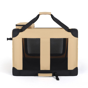 Sac de transport portable pour animaux de compagnie, grande capacité, respirant, avec roulettes, pour les voyages et l'extérieur - Product Image 5
