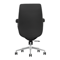 Fauteuil roulant de qualité supérieure pour le bureau Chef de salle de bureau Confort commercial PDG exécutif à dossier moyen