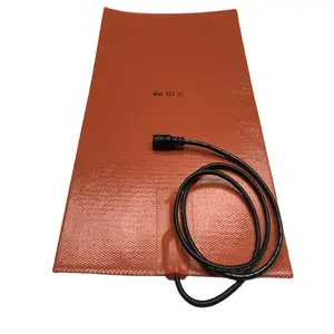 220V Silicone Rubber Heater for adhesive powder curing for DTF pet film printing adhesive curing heating pad