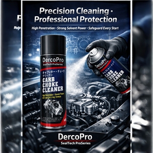 สเปรย์ทำความสะอาดคาร์บอน Derco Pro 600 มล. กำจัดคราบคาร์บอนอย่างมีประสิทธิภาพ สำหรับรถยนต์ รถจักรยานยนต์ ซ่อมแซมยานยนต์ OEM น้ำยาทำความสะอาดแบบสเปรย์ - Product Image 2