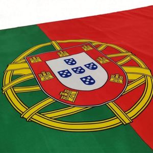 Bandera de Portugal para Aficionados al Fútbol, Precio de Fábrica al por Mayor, Bandera Portuguesa para Exteriores de 90x150cm, Poliéster, Portátil - Product Image 3