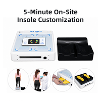 Système de semelles orthopédiques sur mesure thermoformables en 5 minutes avec scanner d'analyse 3D du pied mobile VELORA C1