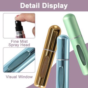Atomizador Vacío para Perfume, Muestra Gratis, Mini Botella de Perfume, Versátil, Reutilizable, 5ml, Rociador Recargable - Product Image 5
