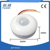 TUODI TDL-9958 12V atau 220V Jangkauan Sensor 3-5m dan Daya 800W untuk Penerangan Otomatis Koridor Saklar Sensor Gerak PIR