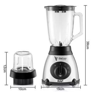 เครื่องปั่นอเนกประสงค์ 2in1 ความเร็วสูง สำหรับปั่นผลไม้ เนื้อสัตว์ กาแฟ และสมูทตี้ พร้อมโถปั่นคู่ ลดราคาพิเศษ - Product Image 6