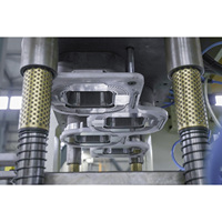 Machine entièrement automatique de fabrication de contenants en aluminium, ligne de production de barquettes alimentaires jetables, presse hydraulique de 80 tonnes