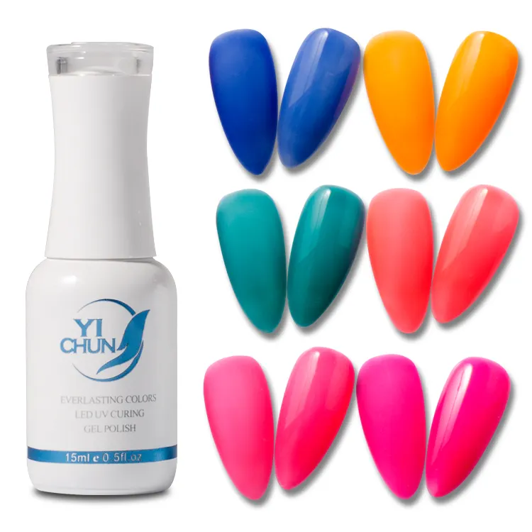 15ml One Stroke Color Easy LED Soak Off Nail Polish Gloss Luminous 24 Colors Private Label Vegan Nail Supplies Salon UV Gel