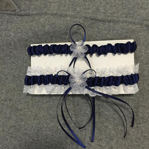 <span class=keywords><strong>Bleu</strong></span> Dentelle Jarretière Jarretière De Mariage De Mariée Jarretière Stretch Dentelle Jarretière De Mariée Noeud Papillon Jambe Anneau Mignon Dentelle Jambe Bande Élastique Jambe Anneau - Product Image 5