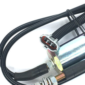 โซลินอยด์วาล์วปิดเครื่องยนต์ฮุนได รุ่น 11V6-6330 สำหรับรถขุด R215-9 - Product Image 4