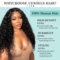 Extensiones de Cabello Virgen Remy Chino 100% de un Solo Donante, Ondulado, Tejido Doble a Máquina, Sin Procesar, Negro Natural, de Secado Rápido