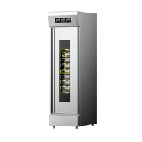 Armoire de fermentation professionnelle en gros, simple ou double porte, 6, 13, 16, 32 plateaux, contrôle de l'humidité, pour boulangerie, OEM ODM