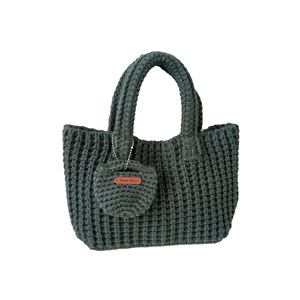 Mode tricoté sac à main <span class=keywords><strong>petit</strong></span> fait à la main Crochet motif décontracté Shopping voyage dame Durable Polyester Mini sac fourre-tout <span class=keywords><strong>porte</strong></span>-<span class=keywords><strong>monnaie</strong></span> - Product Image 6