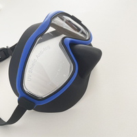 Masque de natation à grande vue anti-buée Lunettes de plongée en apnée