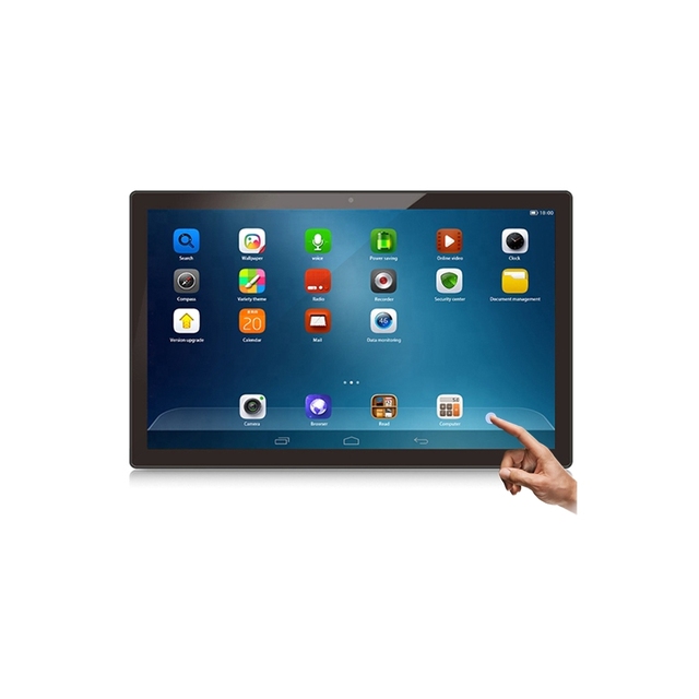 Large Size Wall Mountable 27 Inch Capacitive LCD Touch Screen Monitor All in One Android Industrial Tablet for Shop