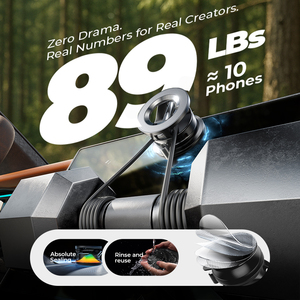 Supporto <span class=keywords><strong>Auto</strong></span> Magnetico LISEN 2026, Regolabile a 360°, con Ventosa da 89LBS per Cruscotto <span class=keywords><strong>Auto</strong></span>, per iPhone 17 Pro Max Air - Product Image 2