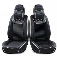 Housse de siège de voiture en cuir populaire 2025, coussin de luxe, version 9D, vente en gros, matériaux PVC complets, adaptable à la plupart des voitures