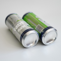 Canettes en Aluminium 250ml 350 ml 355mL 500ml 8.4oz 12 oz 16oz canettes en Aluminium fabricant personnalisé bière gazeuse boisson canettes en Aluminium