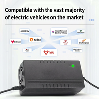 Chargeur de batterie au lithium LiFePO4 84V 88.2V 84V 87.6V 8A pour véhicules électriques, motos et voiturettes de golf avec entrée CA