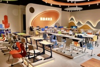 Chaise d'école ergonomique empilable moderne en plastique PP écologique avec dossier, cadre métallique, pour la maison, le bureau, le commerce, l'université et la salle de classe