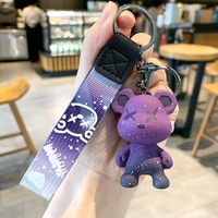 Porte-clés Ours Caméléon, Figurine Pendentif pour Clés de Voiture, Sac à Dos, Vente en Gros